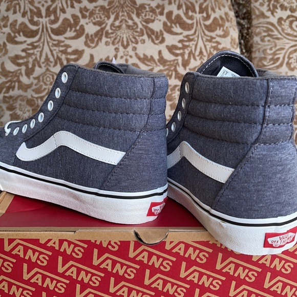 Vans Sk8-Hi Jersey Grey/Snow White WMNS - Picture 15 of 16